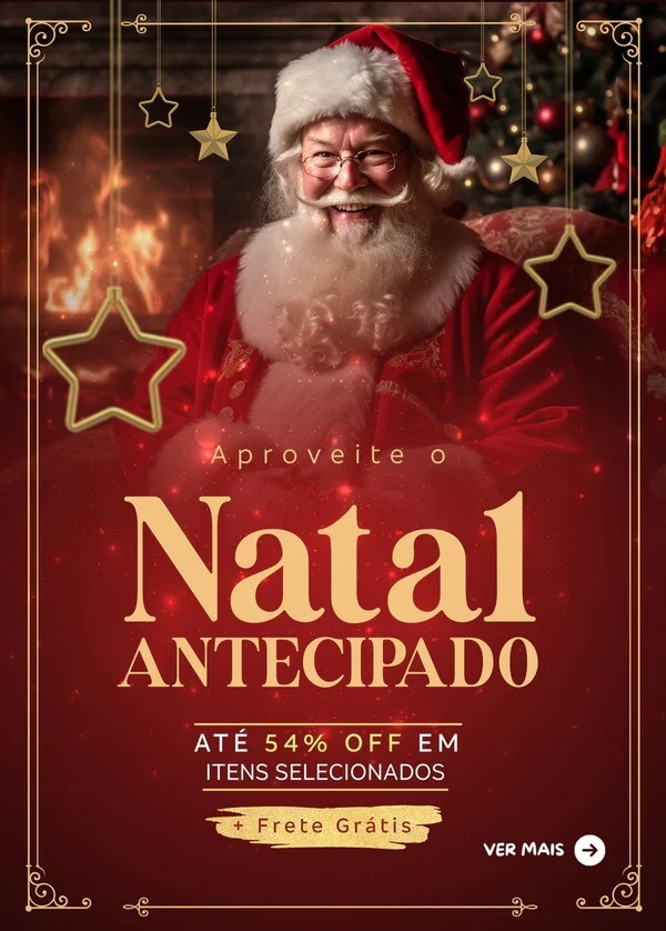 Banner Pinheiro Mágico - Natal 2025 Mobile